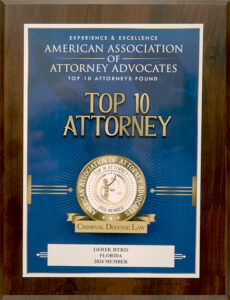 American Association of Attorney Advocates Top 10 Attorney 2024